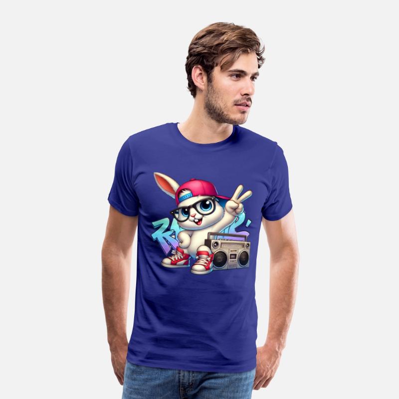 Hip Hop Glasses Easter Bunny