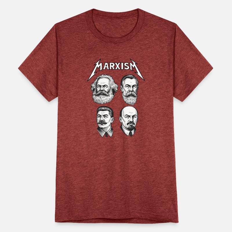 Historical Marxism Leaders Portrait Tee