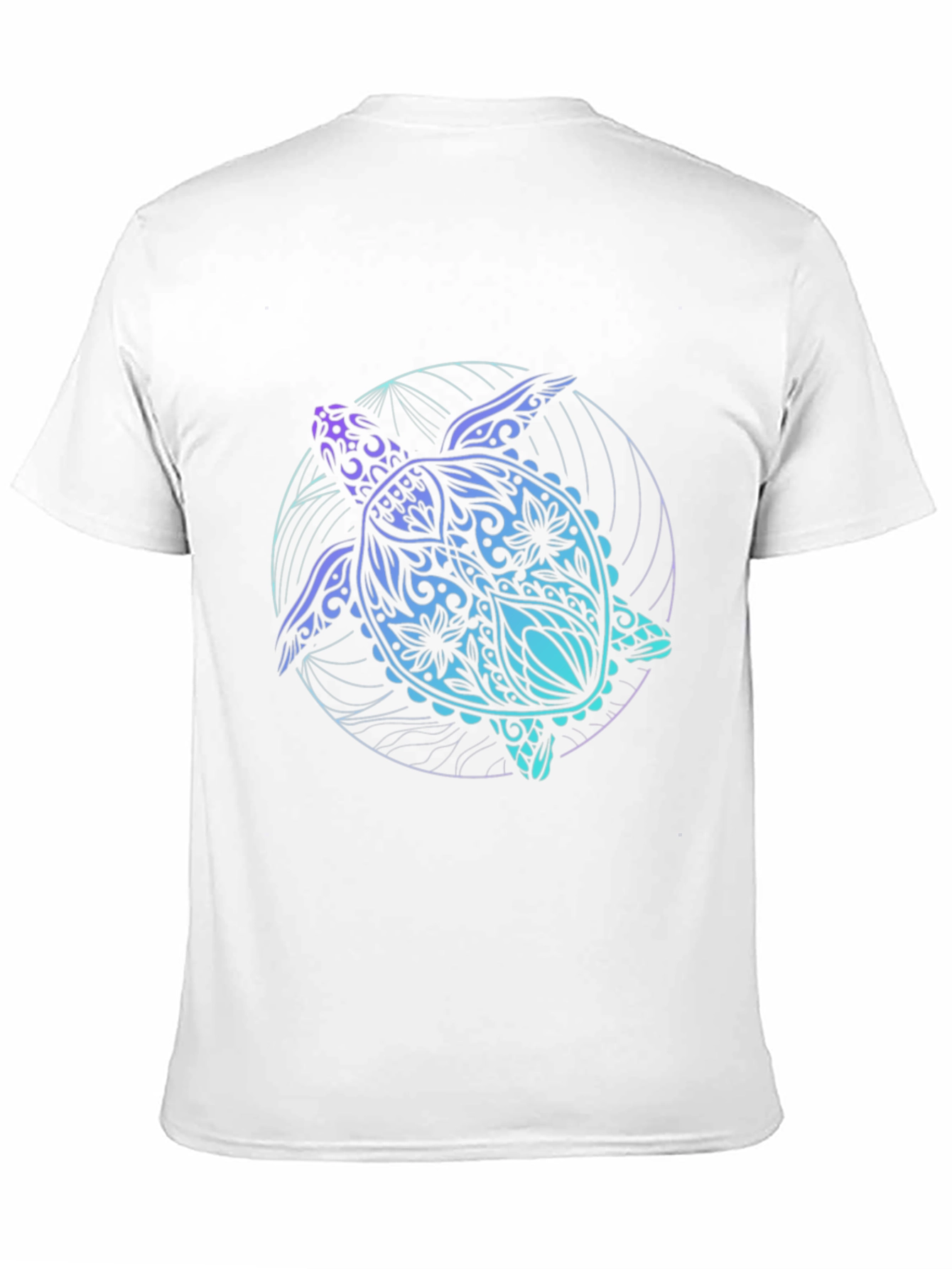 Turtle Graphic Black T-Shirt