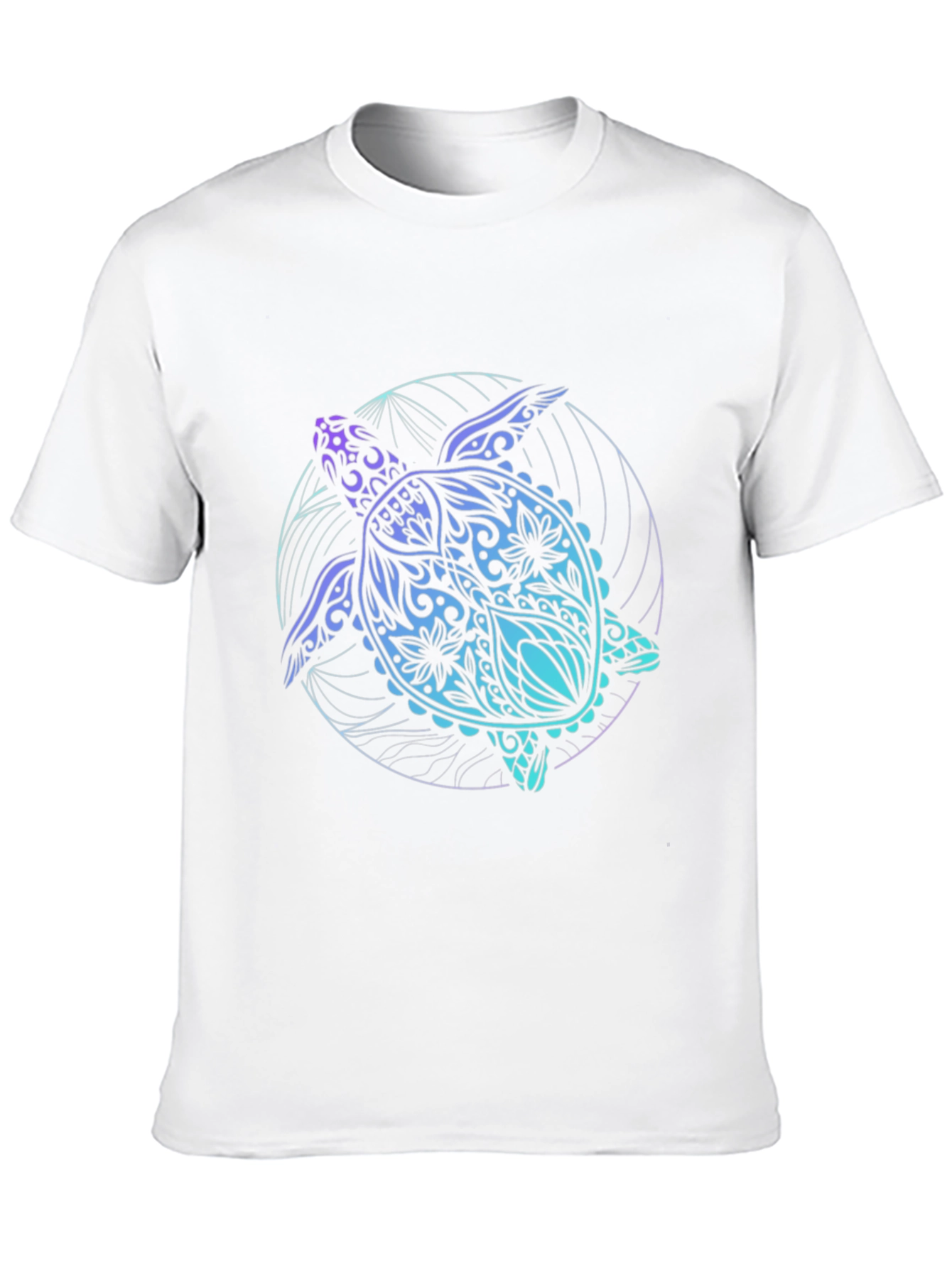 Turtle Graphic Black T-Shirt