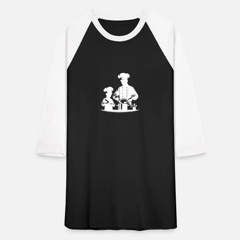 Hobby Cook With Children Silhouette Portrait