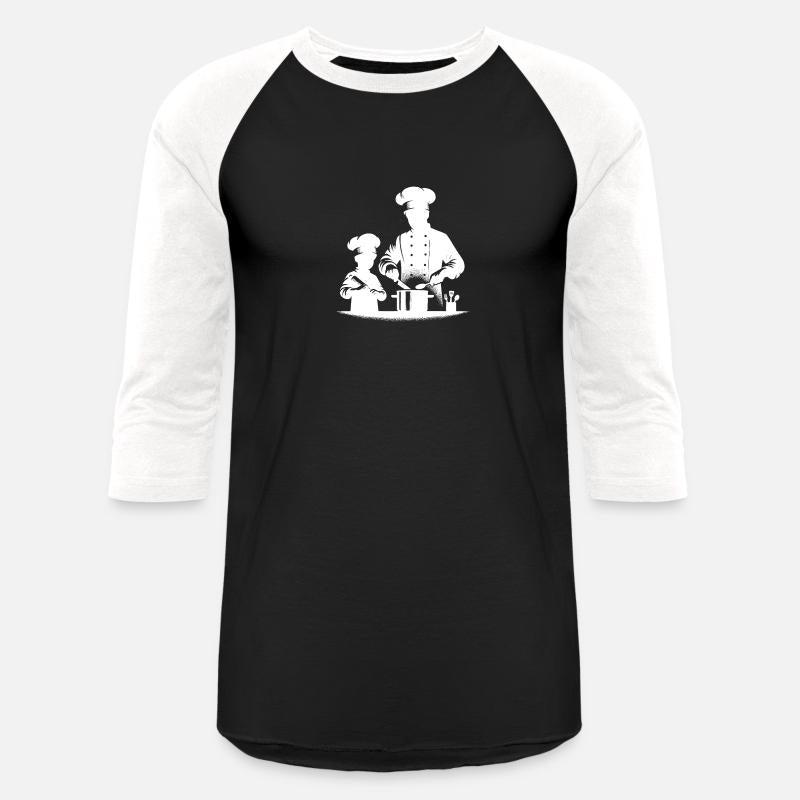 Hobby Cook With Children Silhouette Portrait