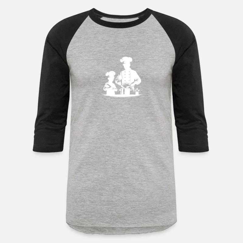 Hobby Cook With Children Silhouette Portrait