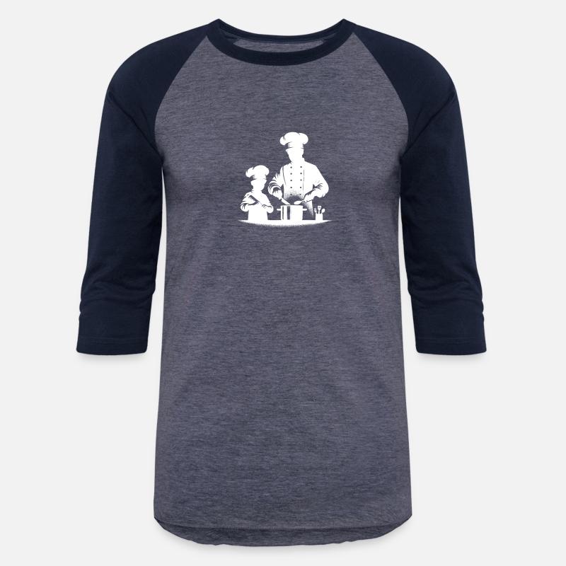 Hobby Cook With Children Silhouette Portrait