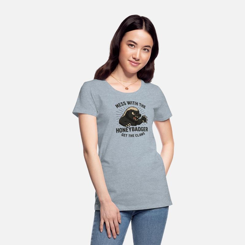 Honeybadger Claws Shirt – Mess with the Honeybadge