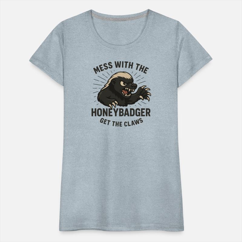 Honeybadger Claws Shirt – Mess with the Honeybadge