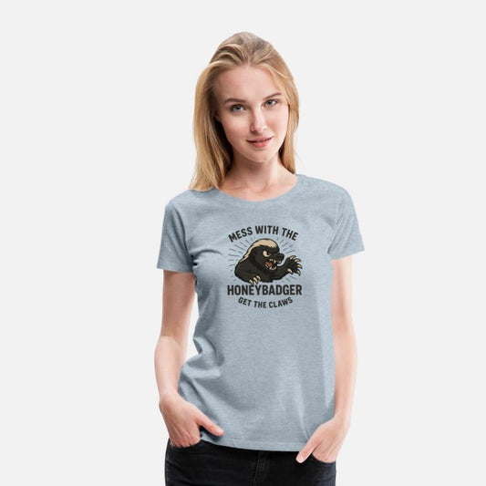 Honeybadger Claws Shirt – Mess with the Honeybadge