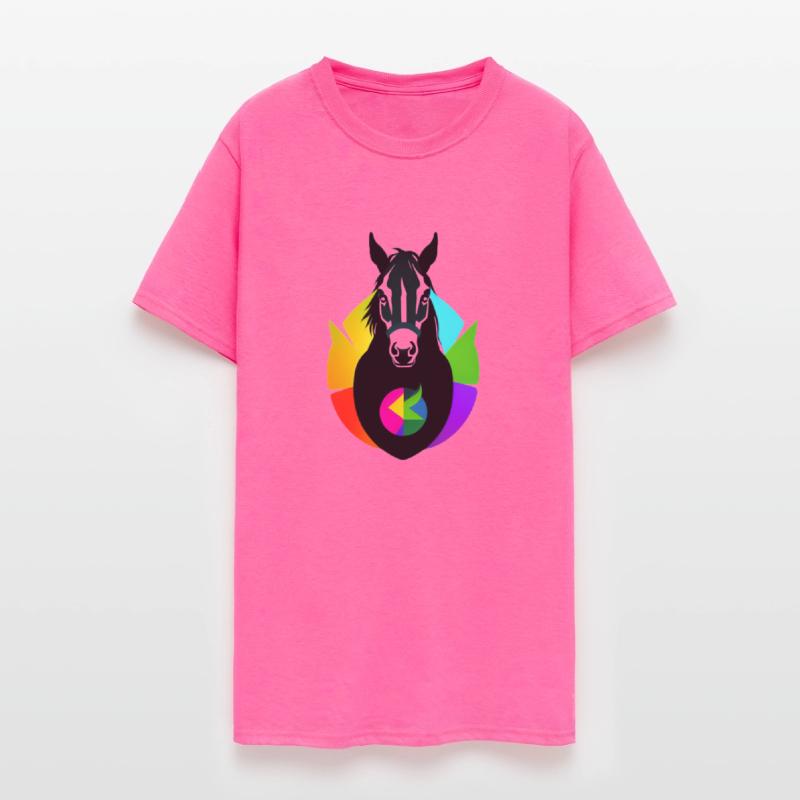 Horse colorful