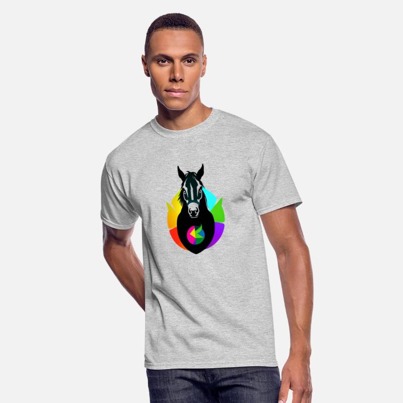 Horse colorful