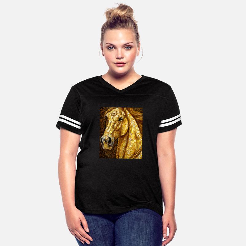 Horse Portrait Gustav Klimt Art Style
