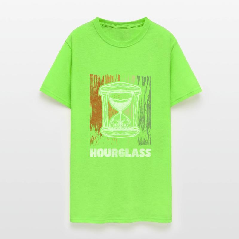 Hourglass Signs Modern Glass