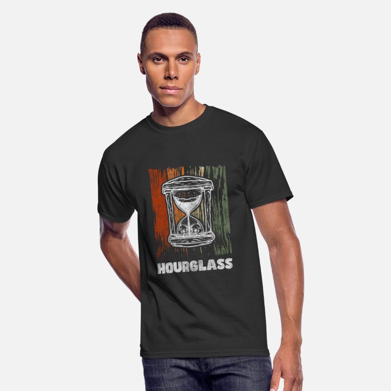 Hourglass Signs Modern Glass