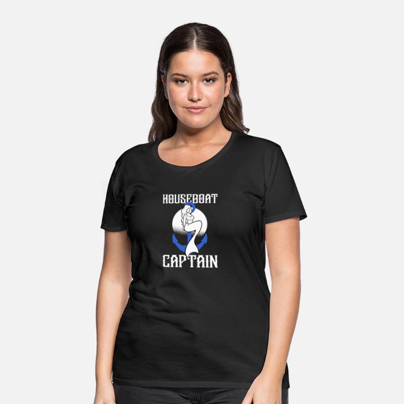 Houseboat Captain Mermaid Boating Captain Anchor