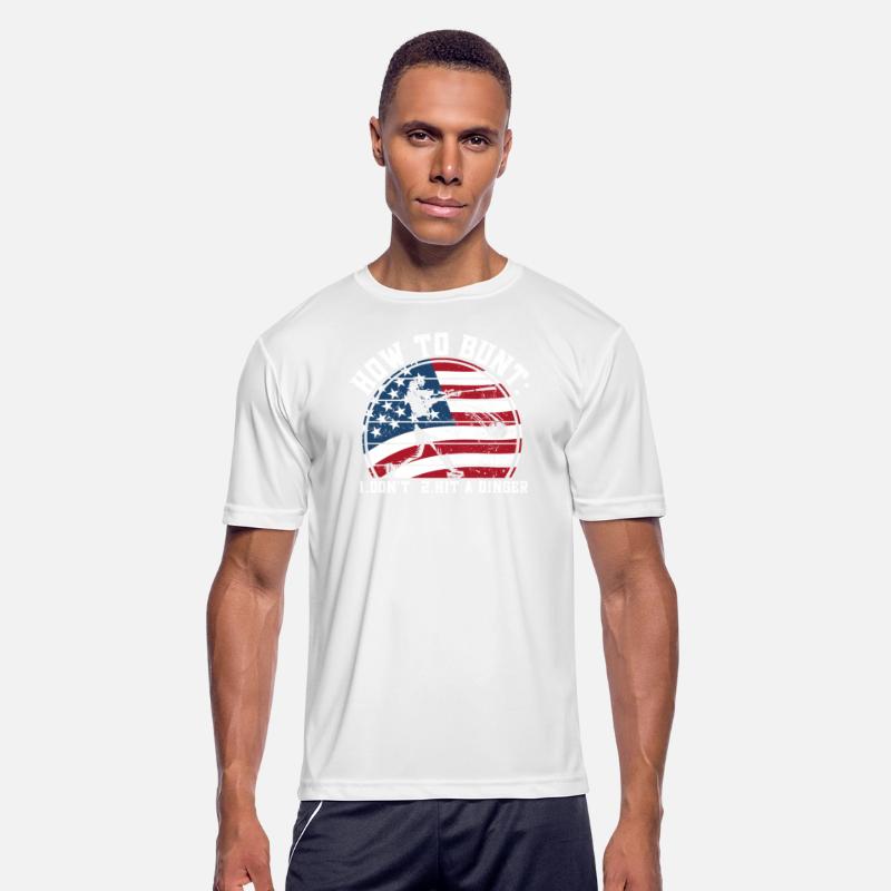 How To Bunt Don't Hit a Dinger USA flag Big Hit