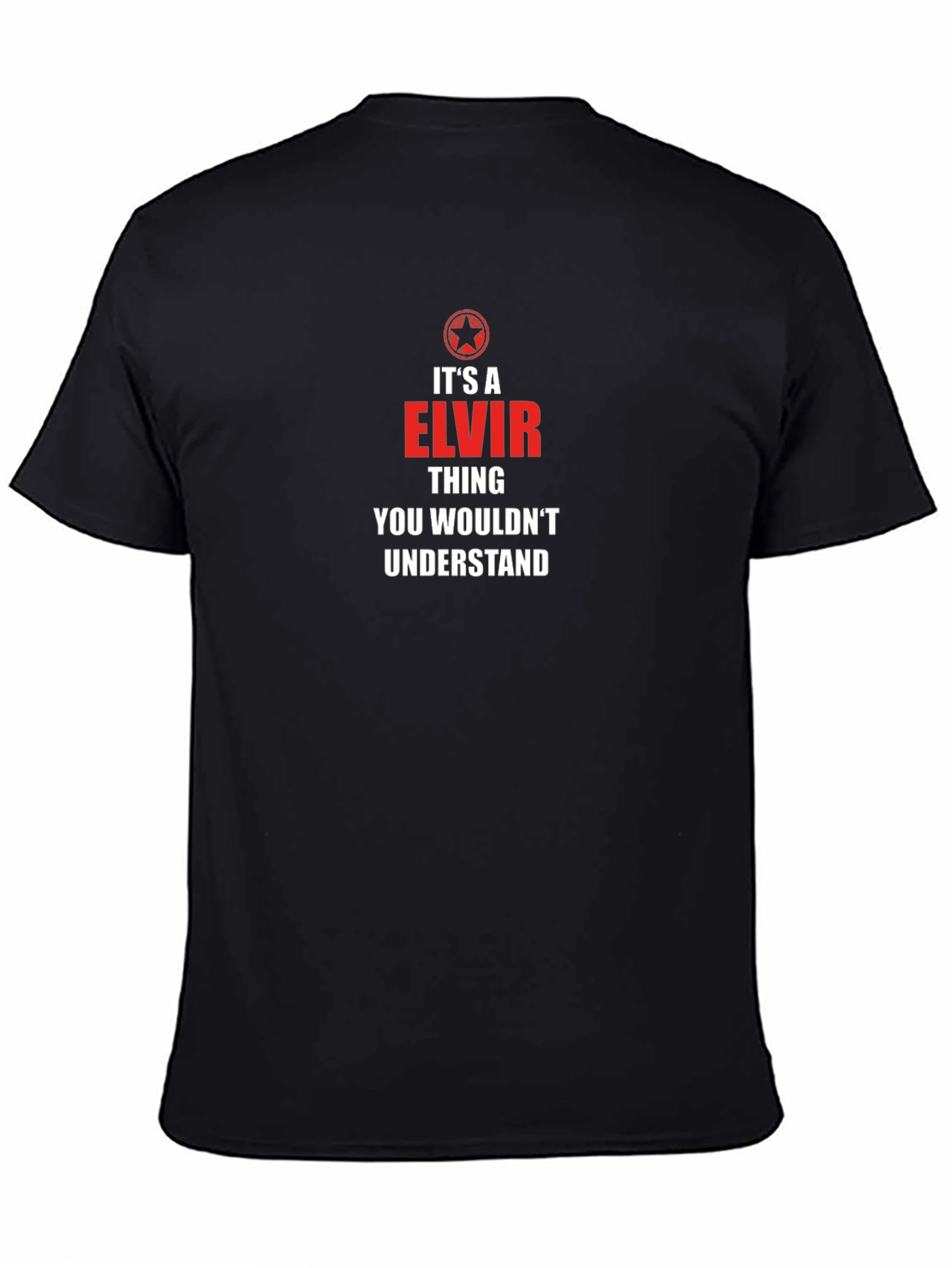 Elvir Thing T-Shirt - Personalized Name Tee