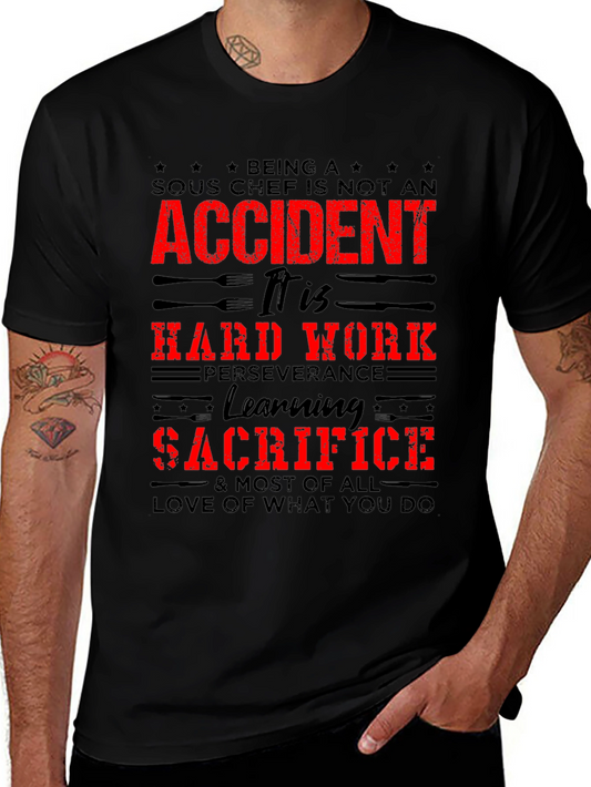 Sous Chef Motivational Graphic T-Shirt