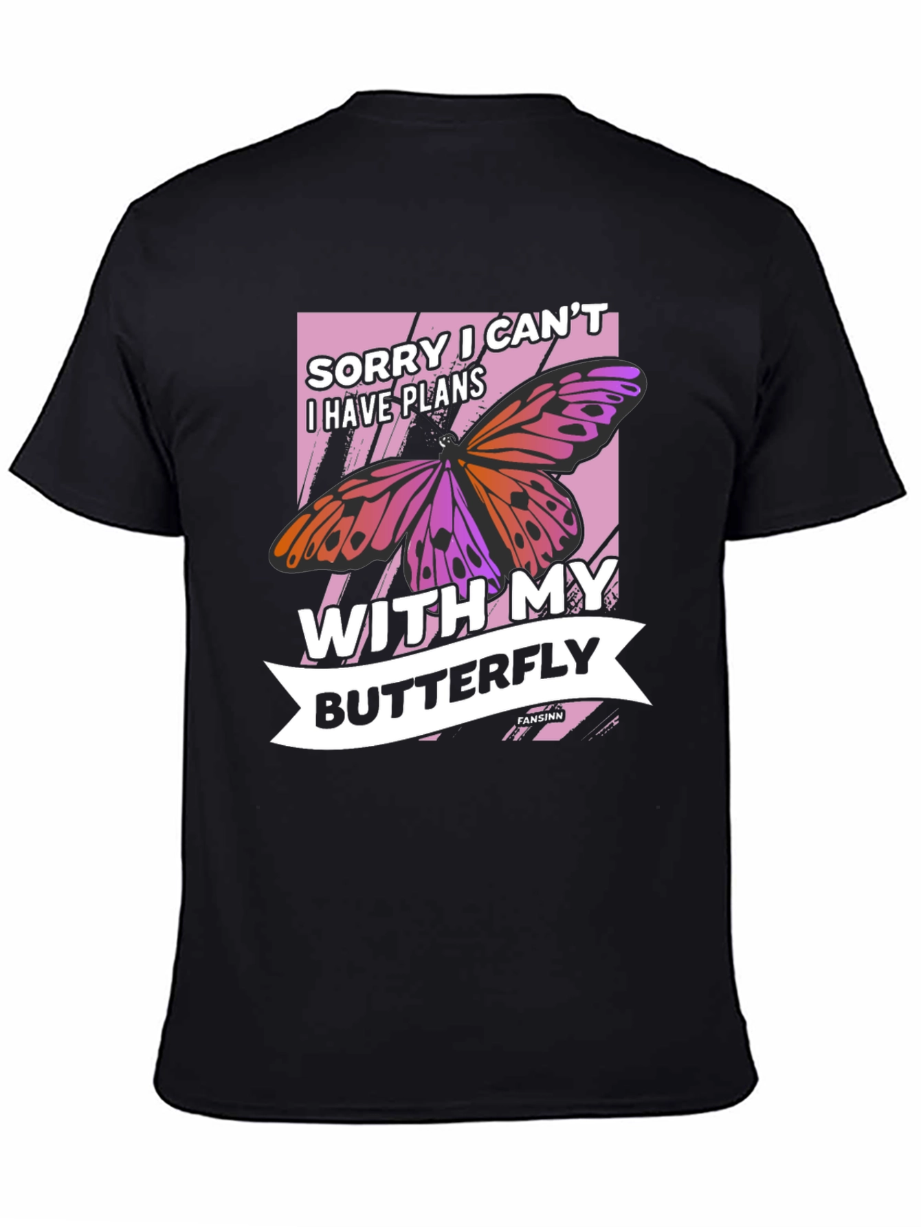 Butterfly Plans T-Shirt - Unique Graphic Tee