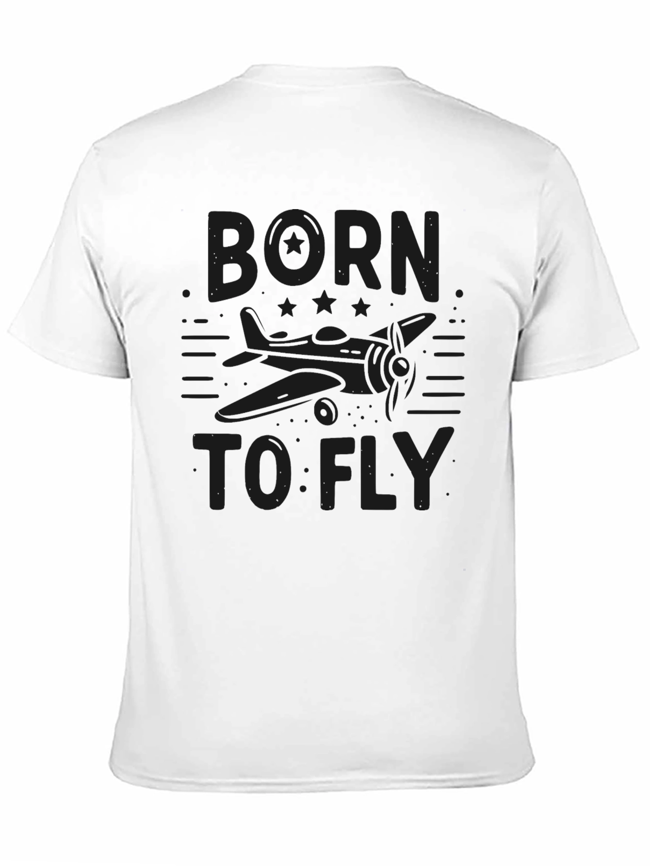 Born To Fly - Airplane Graphic Tee