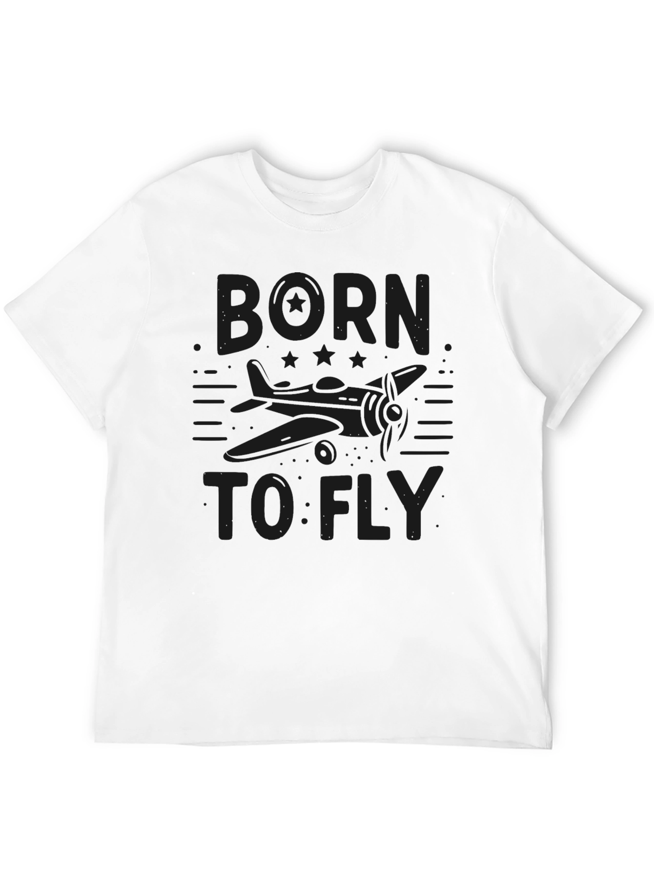 Born To Fly - Airplane Graphic Tee
