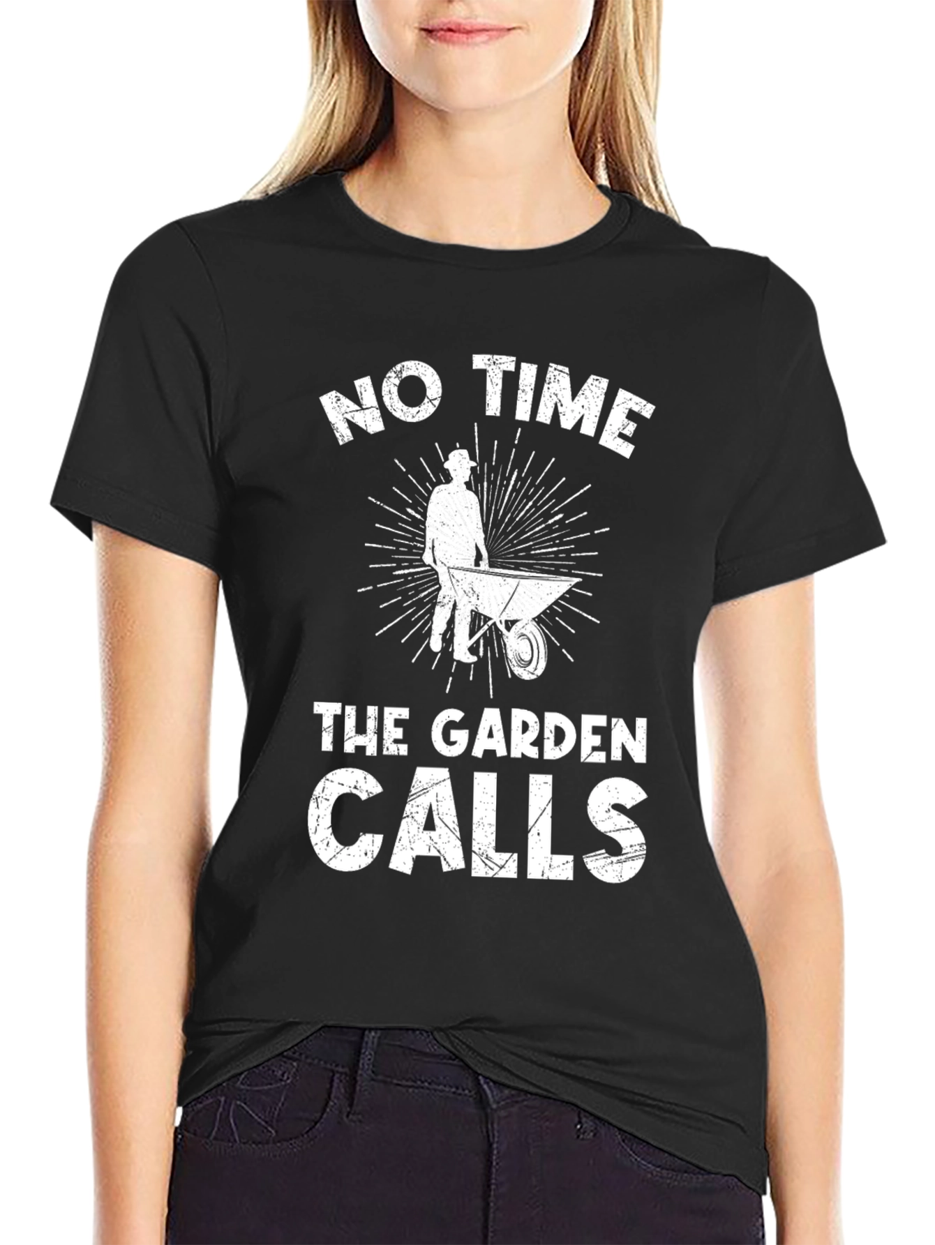 Gardener T-Shirt - No Time The Garden Calls