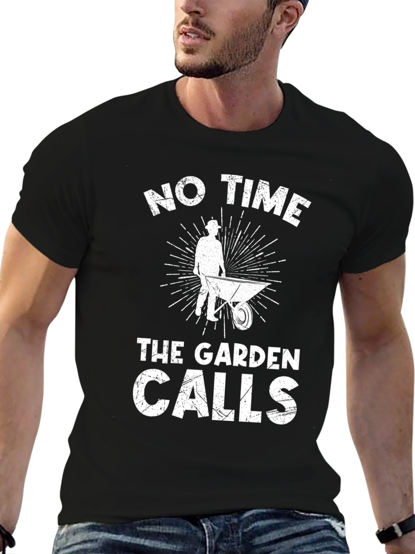 Gardener T-Shirt - No Time The Garden Calls