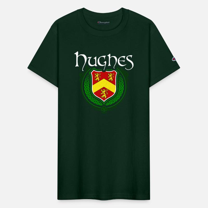 Hughes Family Irish Coat of Arms Clan Crest