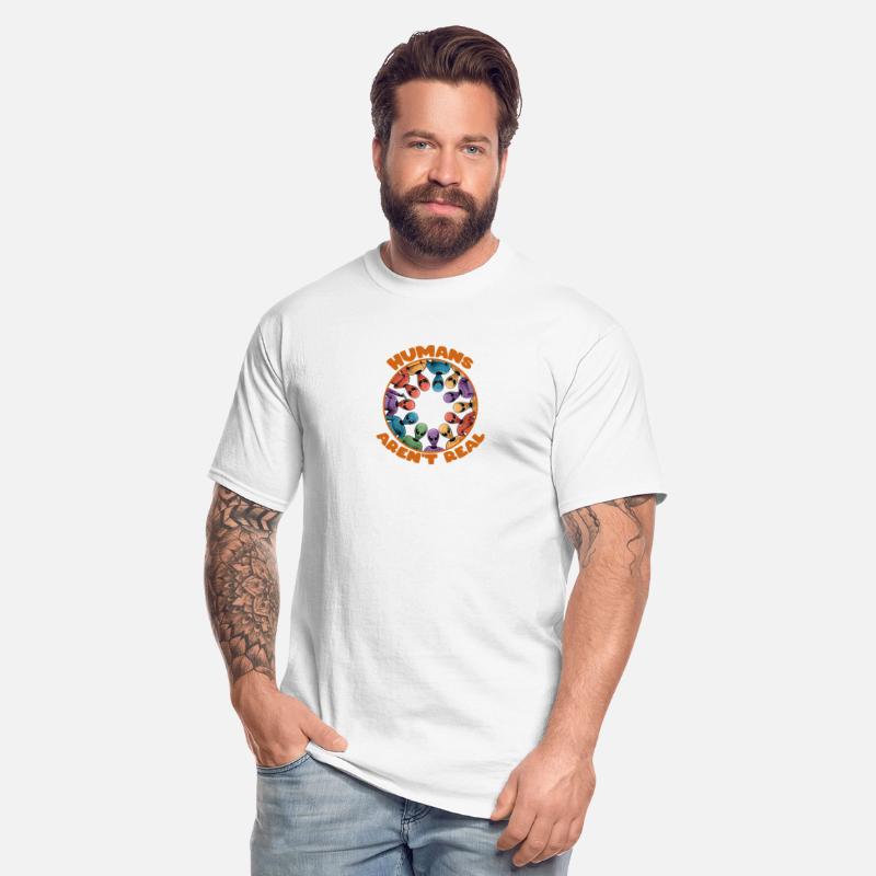 HUMANS AENT REAL HALLOWEEN THEMED DESIGN