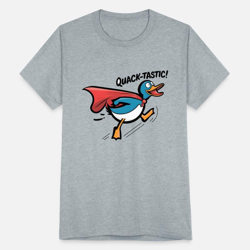 Humorous Duck Superhero Quack-tastic Art Print