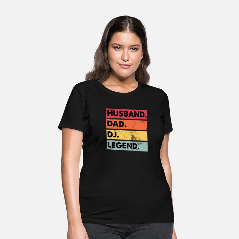 Husband Dad Dj Legend Dj Disc Jockey Music Player