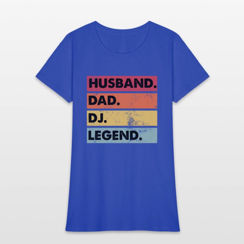 Husband Dad Dj Legend Dj Disc Jockey Music Player