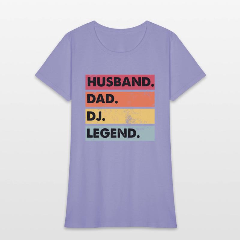 Husband Dad Dj Legend Dj Disc Jockey Music Player