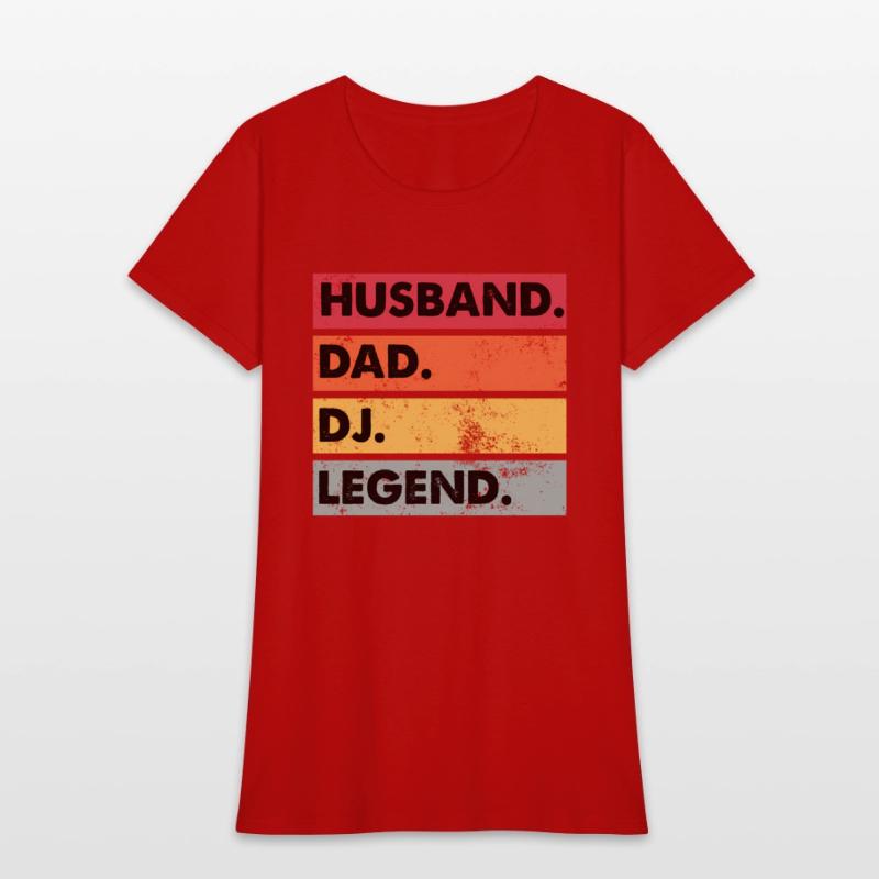 Husband Dad Dj Legend Dj Disc Jockey Music Player