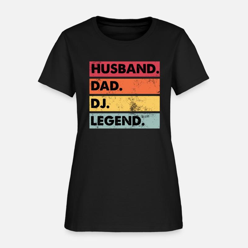 Husband Dad Dj Legend Dj Disc Jockey Music Player
