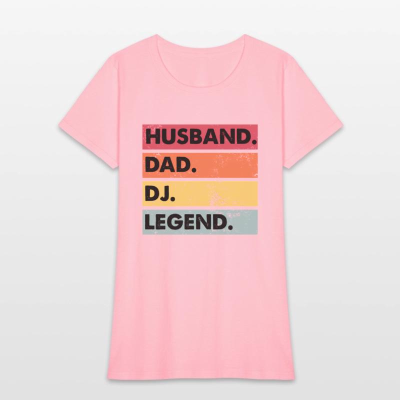 Husband Dad Dj Legend Dj Disc Jockey Music Player