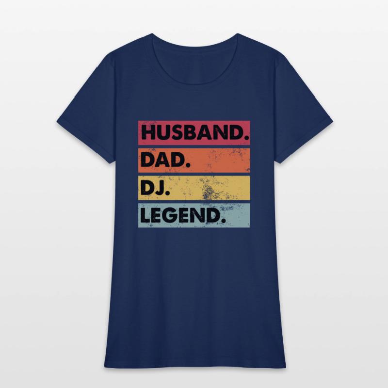 Husband Dad Dj Legend Dj Disc Jockey Music Player