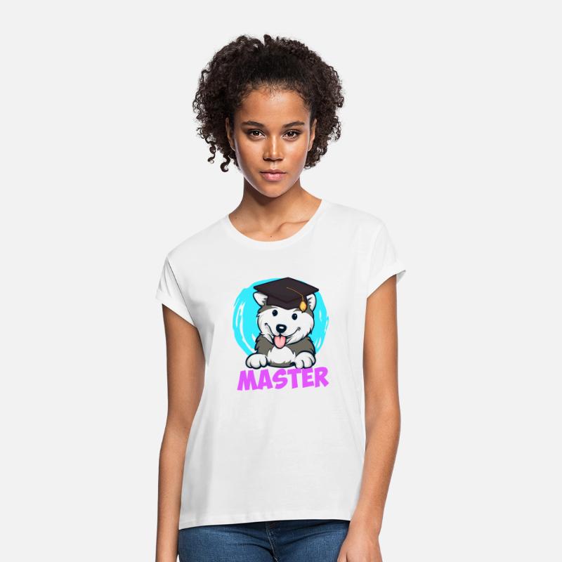 Husky dog fan call me masters degree