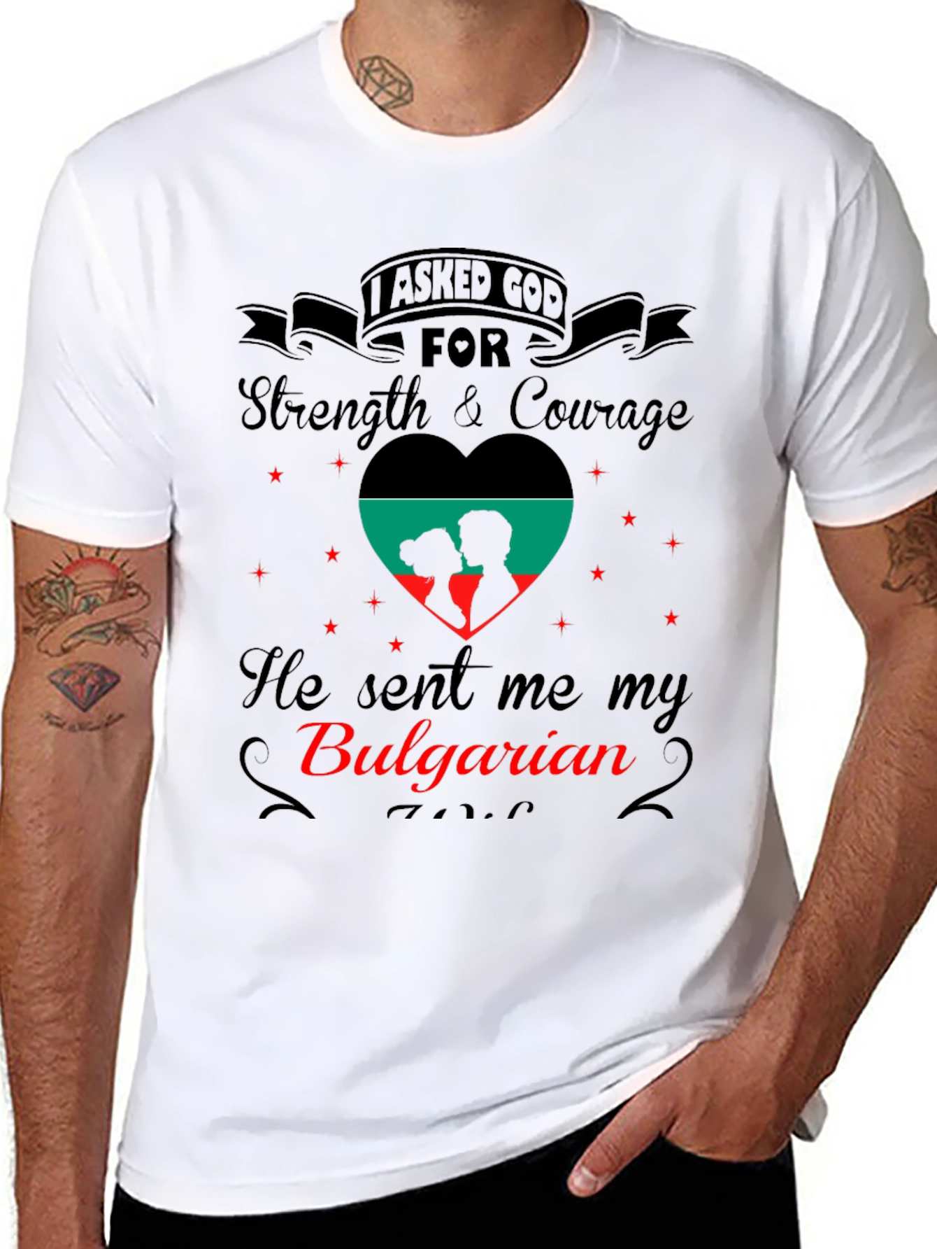 I Asked God For Bulgarian T-Shirt