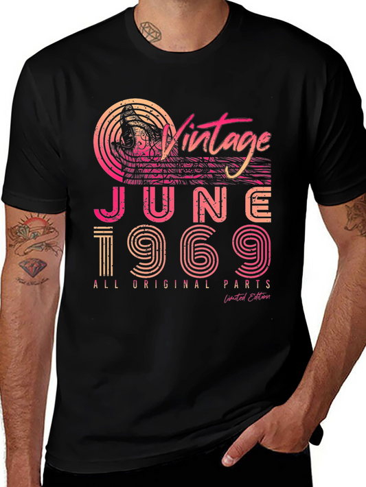 Vintage June 1969 Birthday T-Shirt