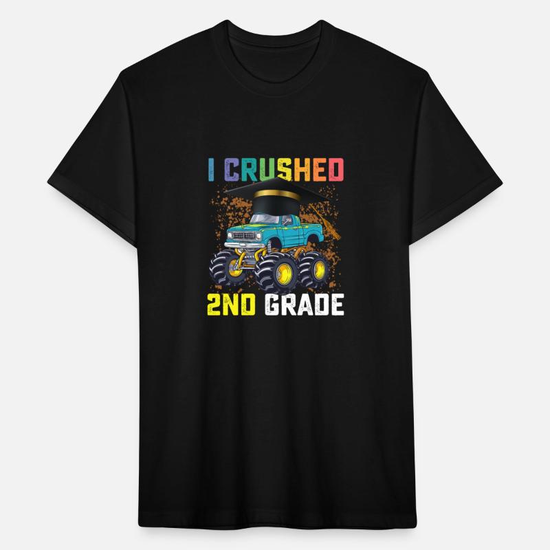 I Crushed 2nd Grade Monster Truck Graduation