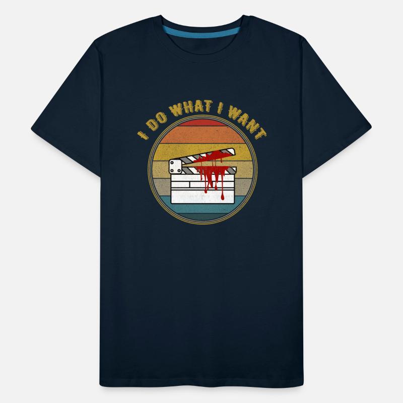 I Do What I Want Horror Movie Clap Board