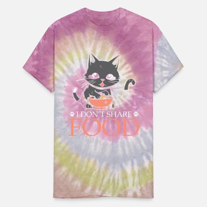 I Don't Share Food Foodie Stingy Kitten Humor