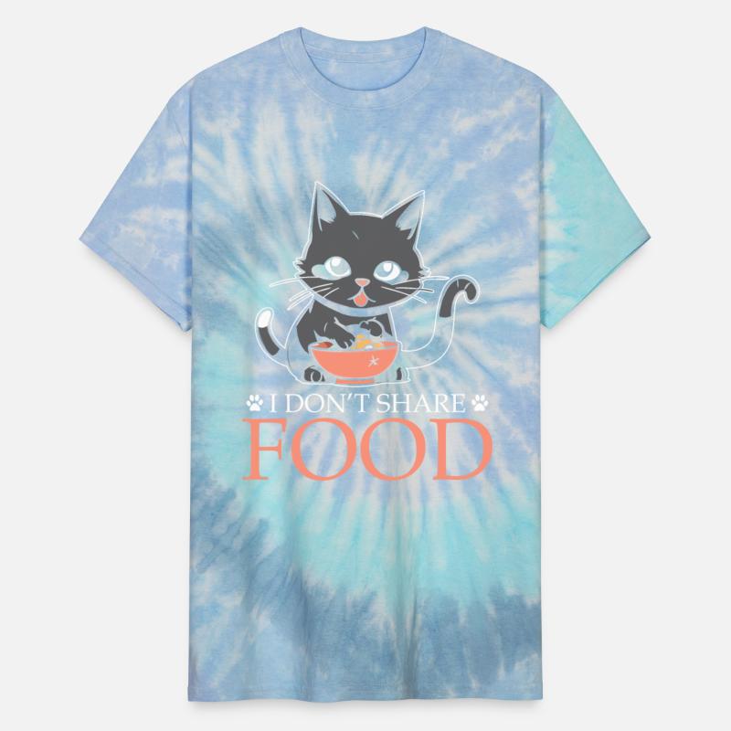 I Don't Share Food Foodie Stingy Kitten Humor