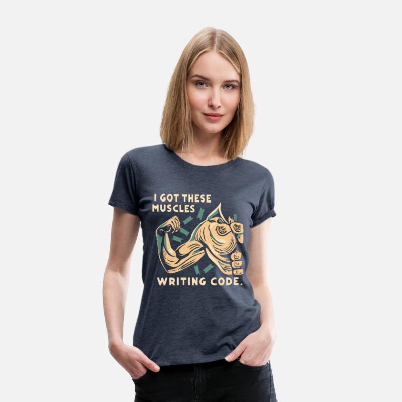 I Got These Muscles Writing Code gift for men wome