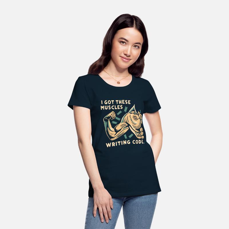 I Got These Muscles Writing Code gift for men wome
