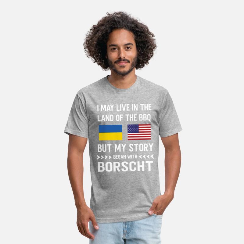I live in the Land of bbq my story is Ukrainian