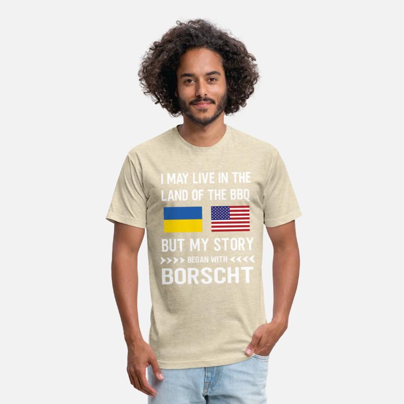 I live in the Land of bbq my story is Ukrainian