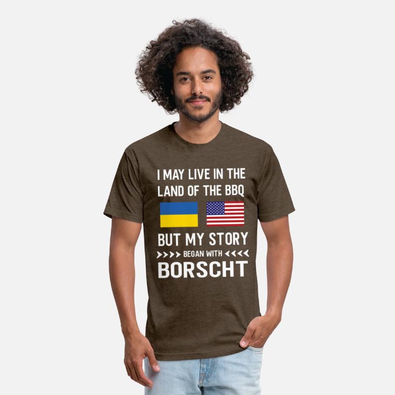 I live in the Land of bbq my story is Ukrainian