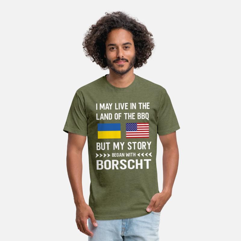 I live in the Land of bbq my story is Ukrainian
