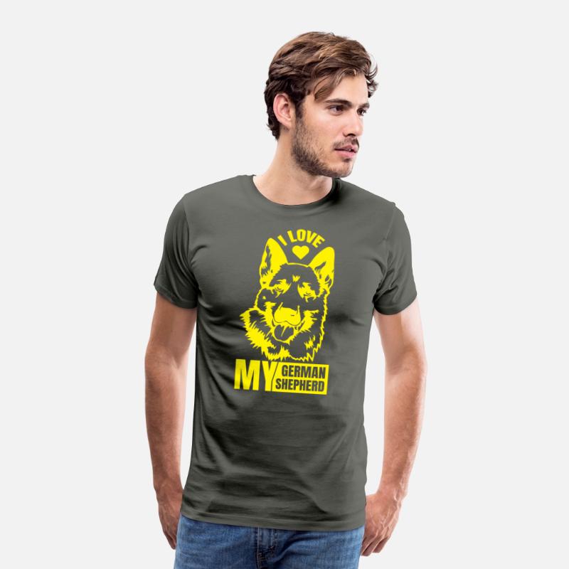 I love my German Shepherd