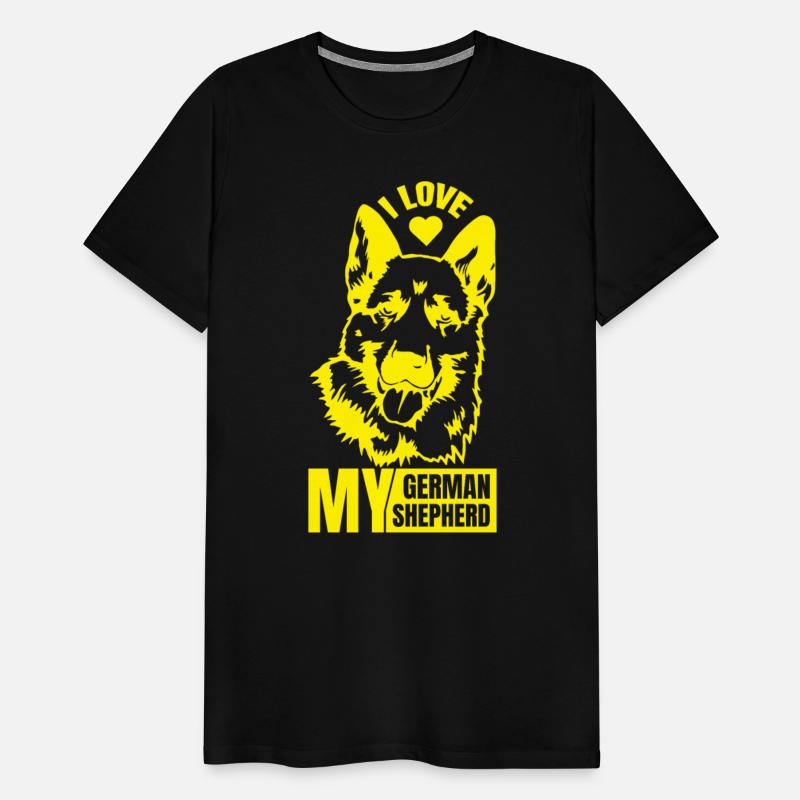 I love my German Shepherd
